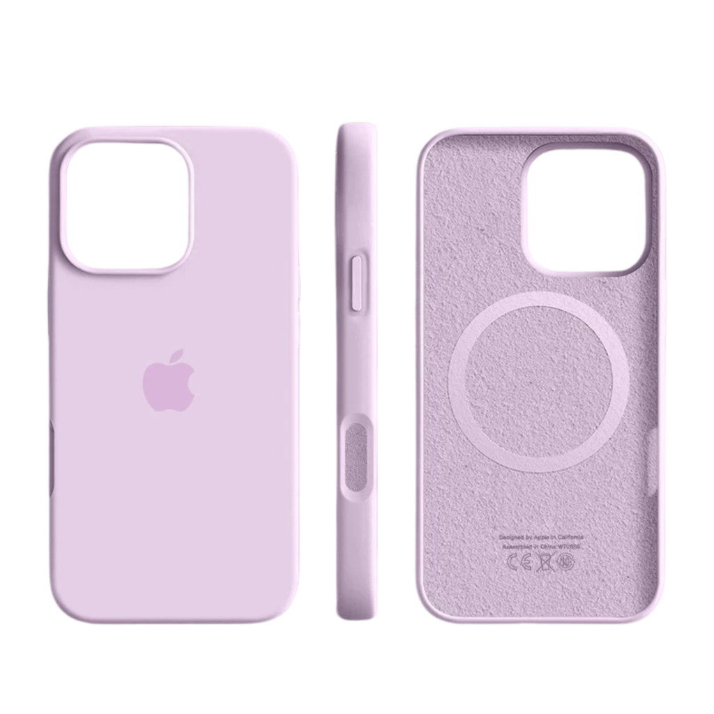 MagSafe Compatible Silicone Case — Slim Design, Textured Grip