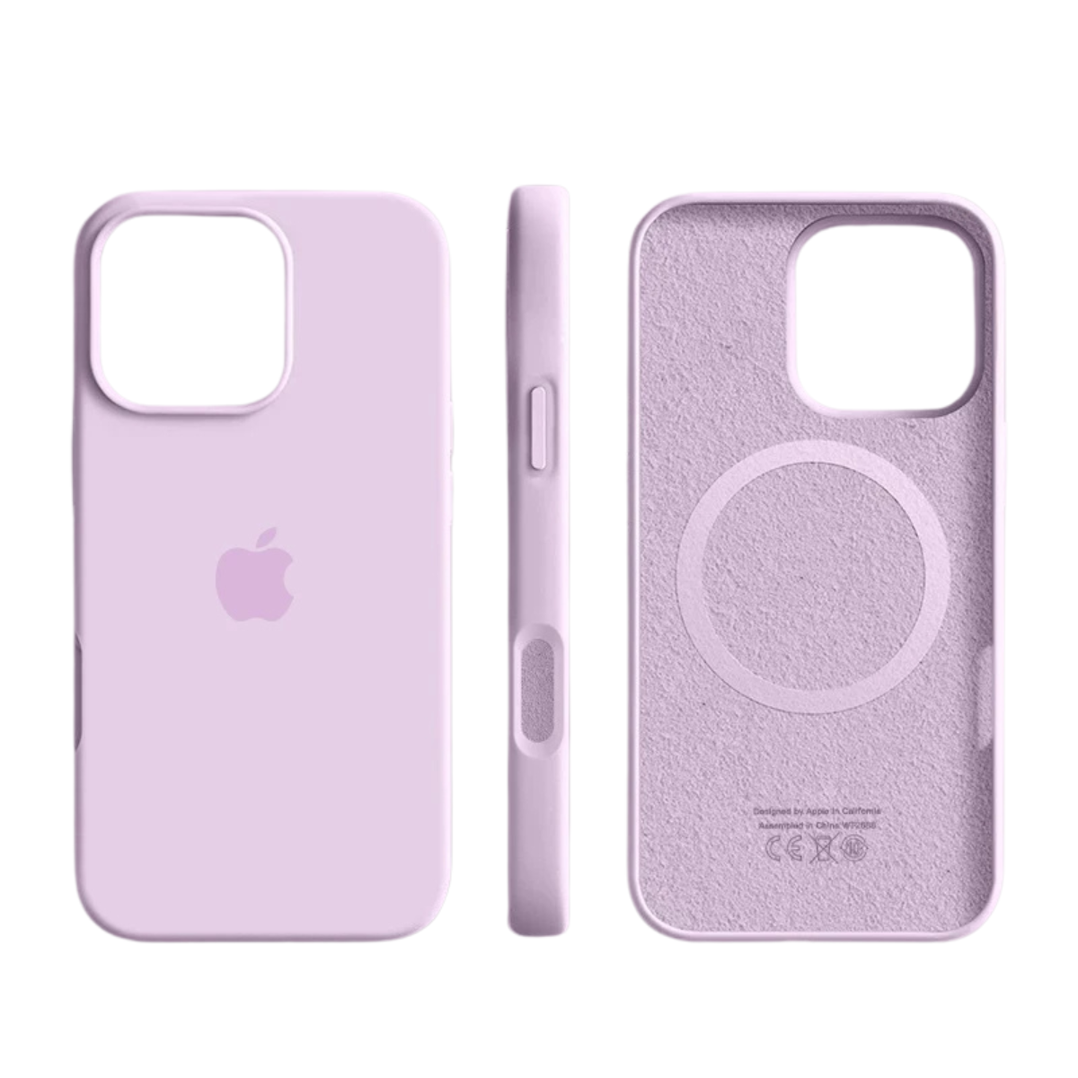 MagSafe Compatible Silicone Case — Slim Design, Textured Grip