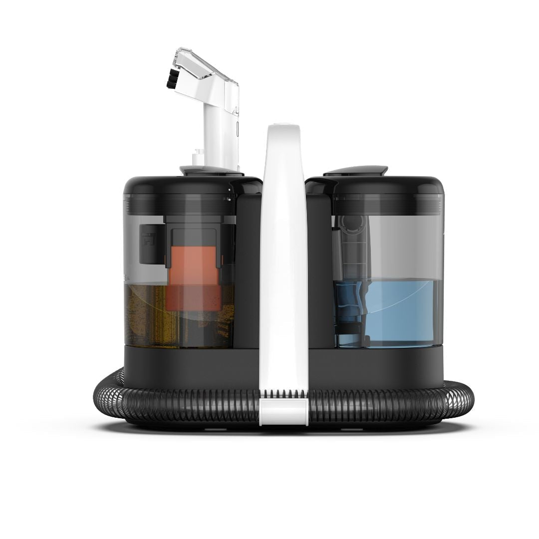 Nettoyeur compact de taches pour tapis et tissus d’ameublement, idéal pour canapés et tapis