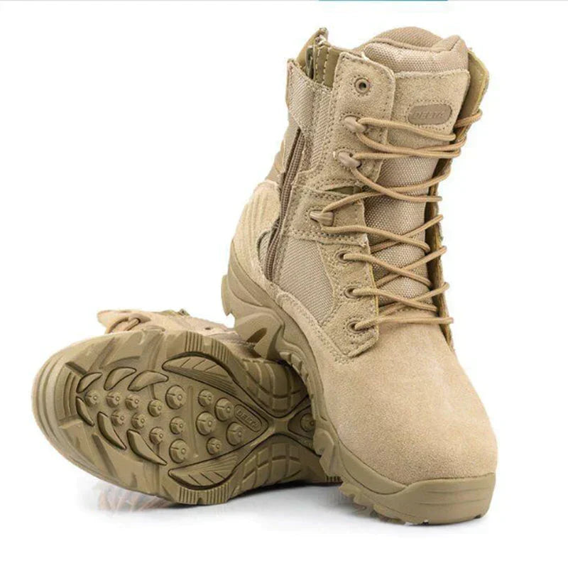 Tactical Combat Boots for Men – Sturdy Footwear for Outdoor Activities - Esilora