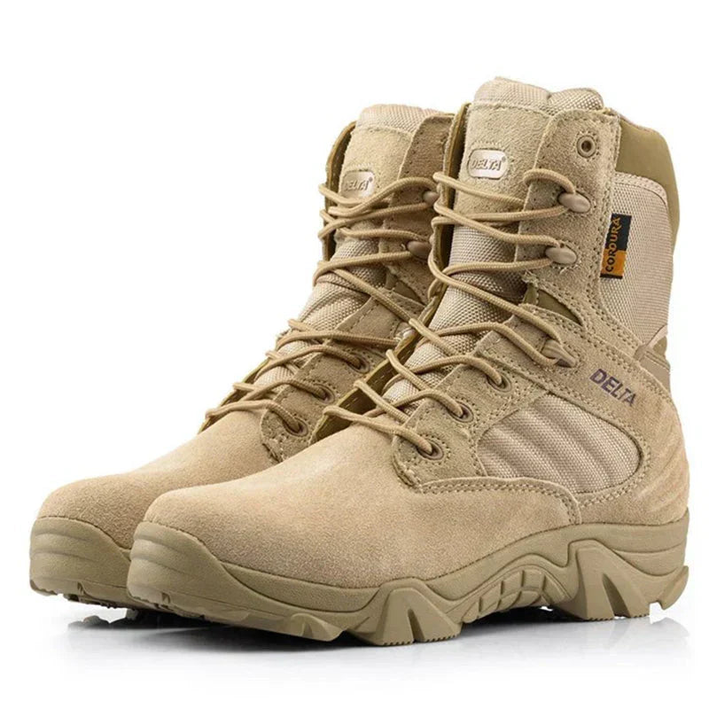 Tactical Combat Boots for Men – Sturdy Footwear for Outdoor Activities - Esilora