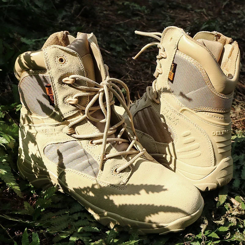 Tactical Combat Boots for Men – Sturdy Footwear for Outdoor Activities - Esilora