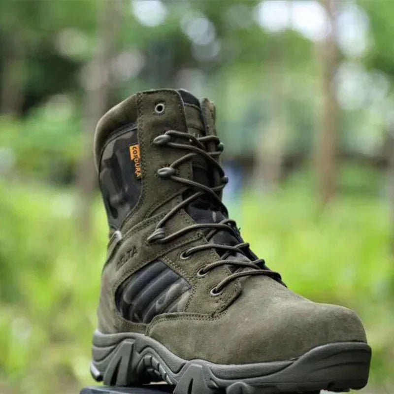 Tactical Combat Boots for Men – Sturdy Footwear for Outdoor Activities - Esilora