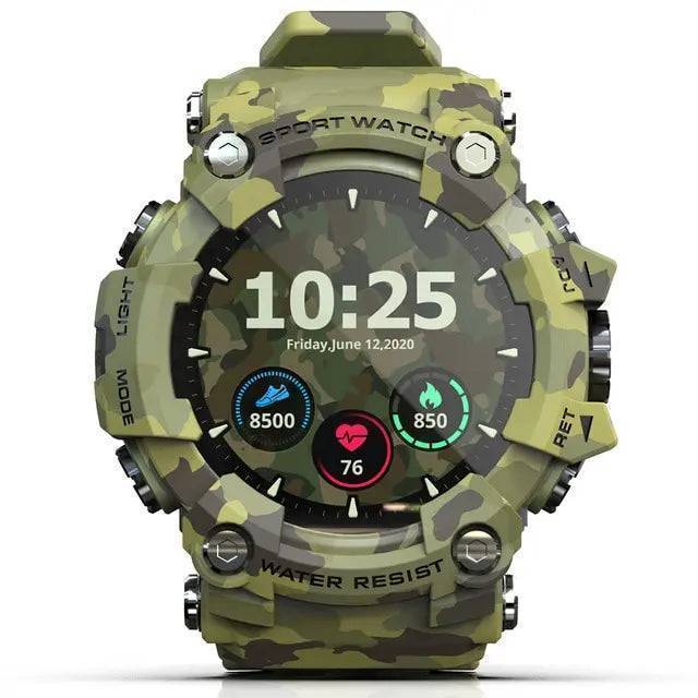 Chytré hodinky pro muže – fitness náramek s měřením srdečního tepu a sledováním spánku – Esilora