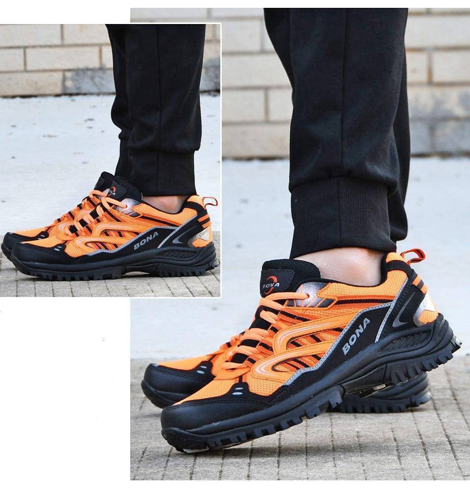 Trail Running Shoes for Men - Outdoor Hiking Footwear - Esilora