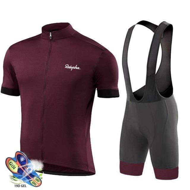 Short Sleeve Cycling Suit Set for Men - Road Bike Gear - Esilora