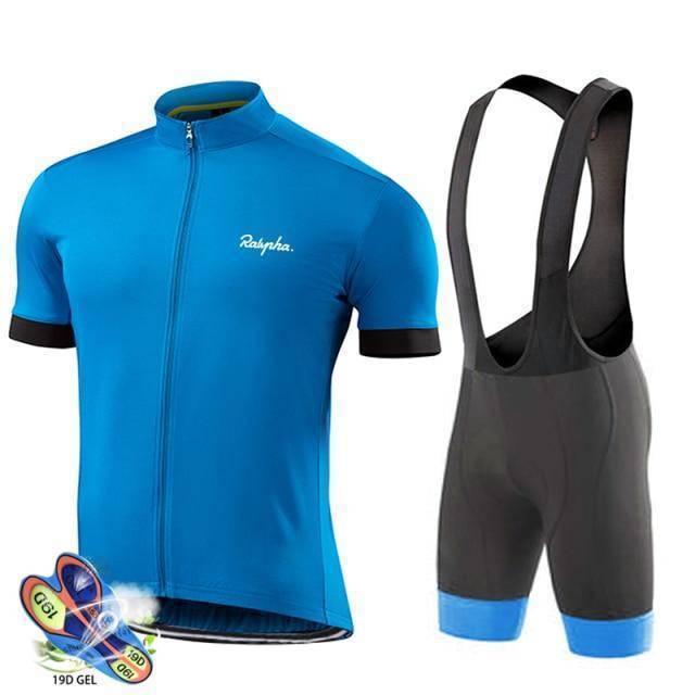 Short Sleeve Cycling Suit Set for Men - Road Bike Gear - Esilora