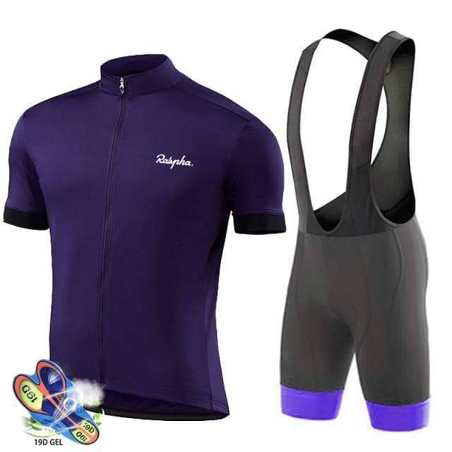 Short Sleeve Cycling Suit Set for Men - Road Bike Gear - Esilora