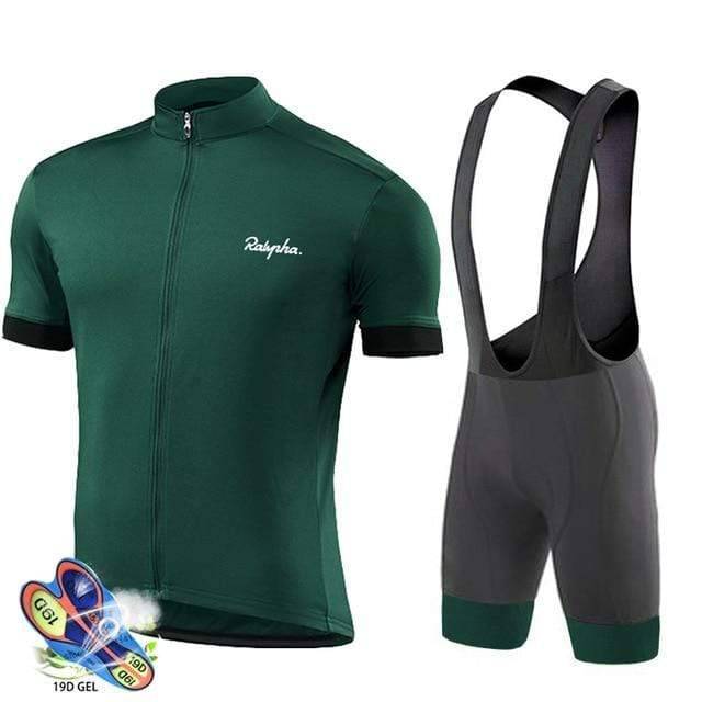 Short Sleeve Cycling Suit Set for Men - Road Bike Gear - Esilora