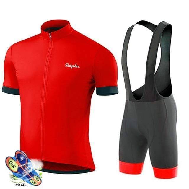 Short Sleeve Cycling Suit Set for Men - Road Bike Gear - Esilora