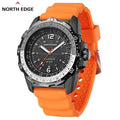Solar-Powered Sports Watch for Men - Waterproof Design - Esilora