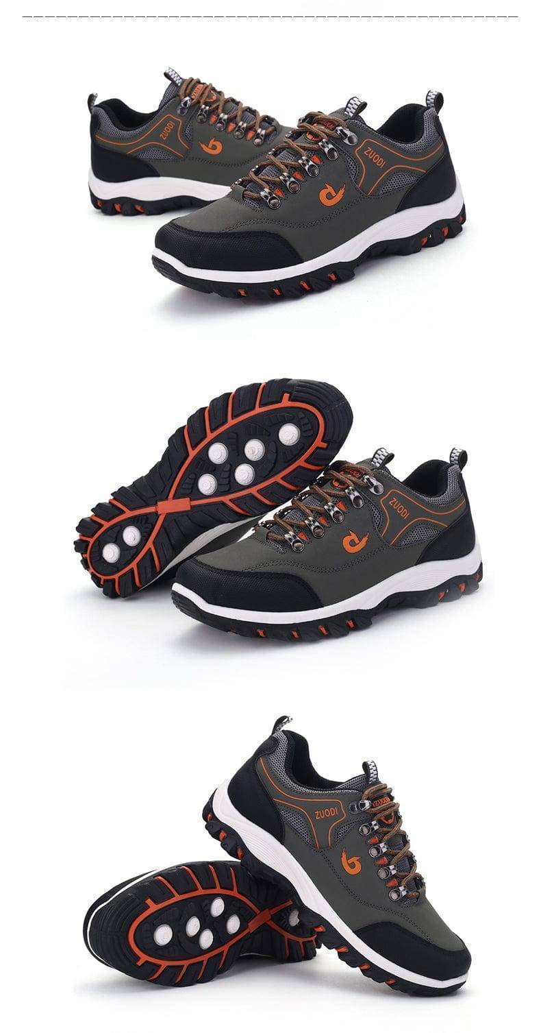 Outdoor Leather Hiking Footwear for Men – Waterproof Design - Esilora