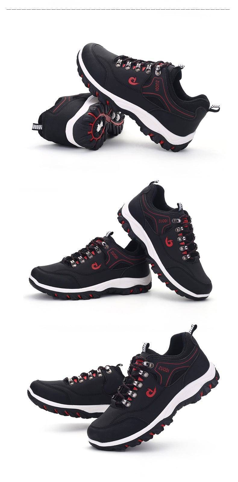 Outdoor Leather Hiking Footwear for Men – Waterproof Design - Esilora