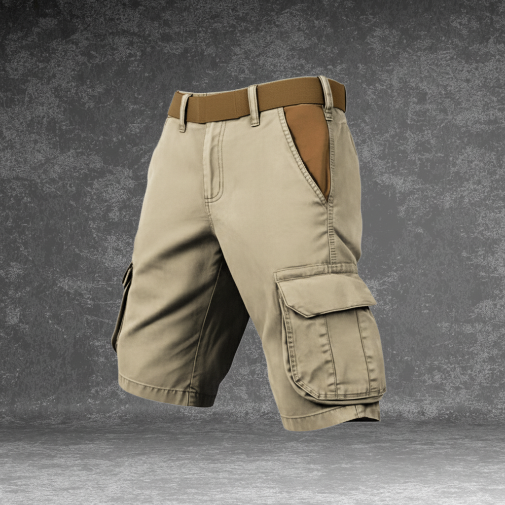 Hurtigtørrende vandreshorts til mænd - åndbar og let pasform