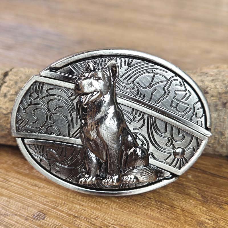 TerraForge Metal Oval Cowboys Belt Buckle Accessory