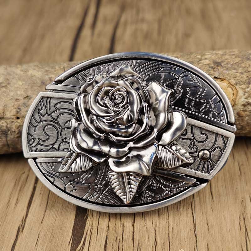TerraForge Metal Oval Cowboys Belt Buckle Accessory