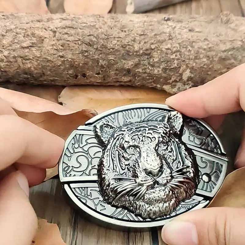 TerraForge Metal Oval Cowboys Belt Buckle Accessory