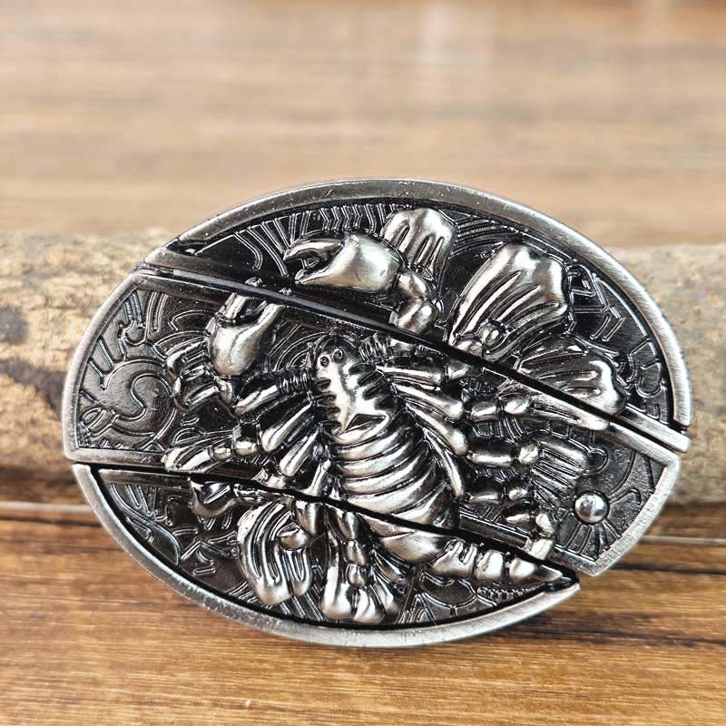 TerraForge Metal Oval Cowboys Belt Buckle Accessory