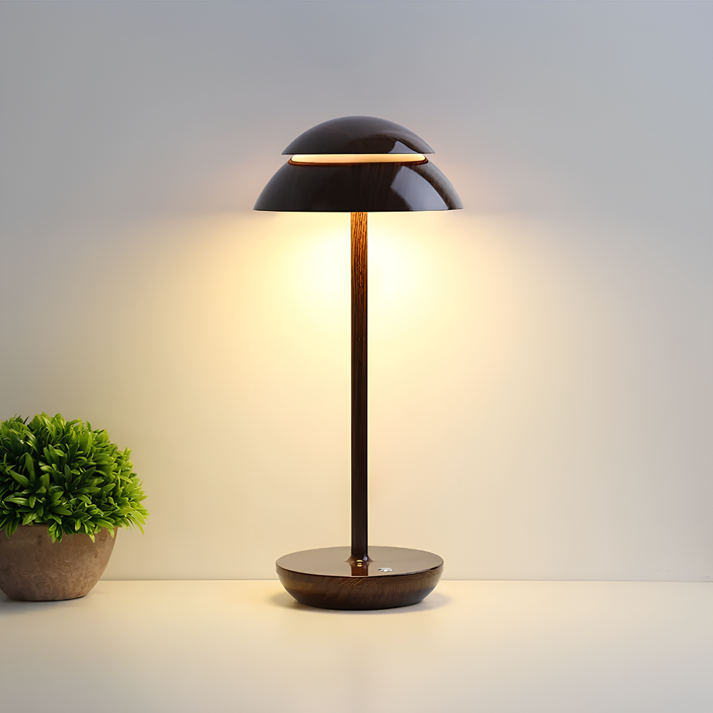 Wireless LED Table Lamp — Modern Metal Frame