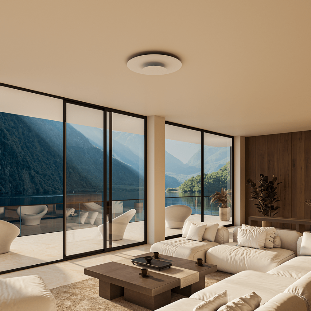 Plafonieră LED rotundă modernă — Design subțire cu intensitate reglabilă