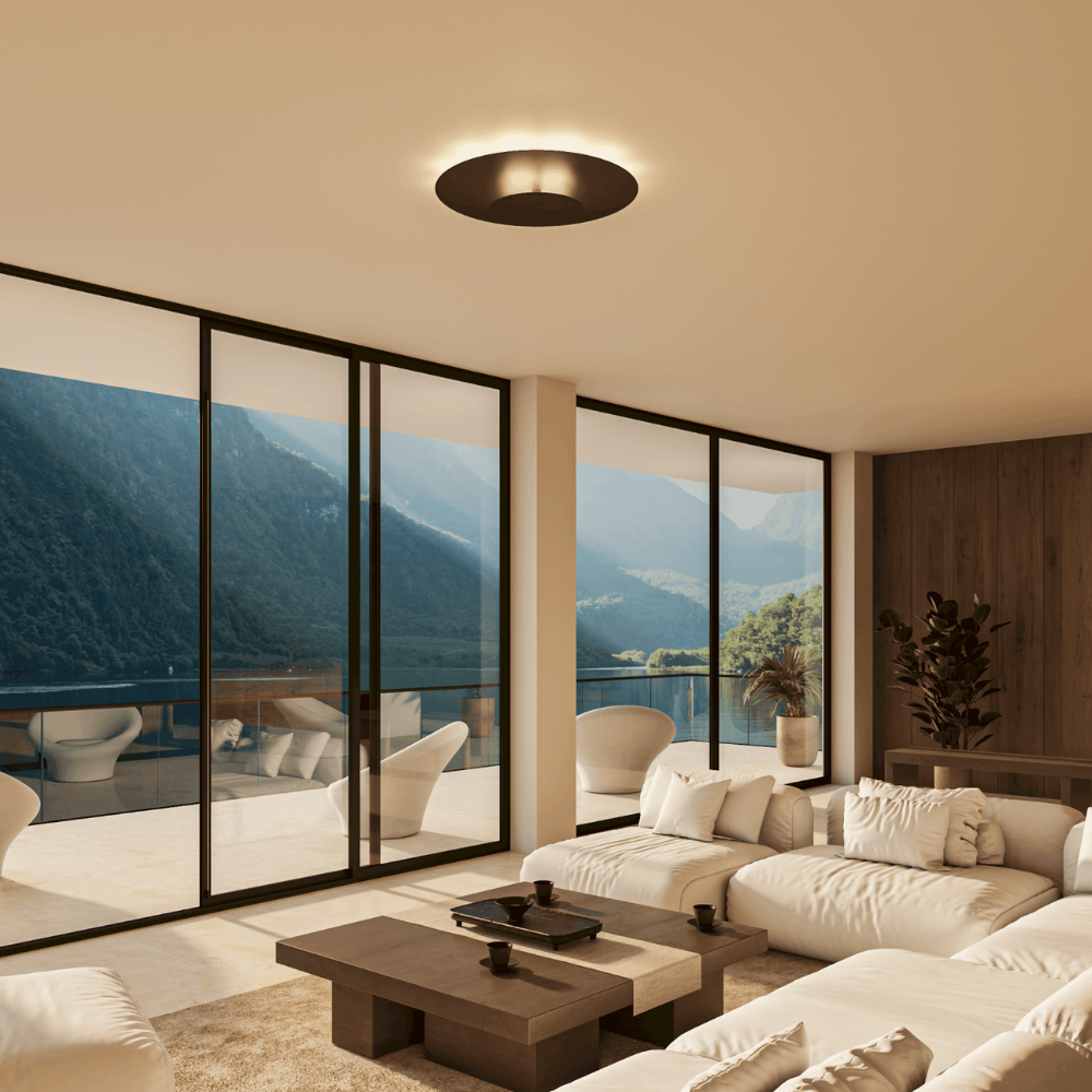 Plafonieră LED rotundă modernă — Design subțire cu intensitate reglabilă