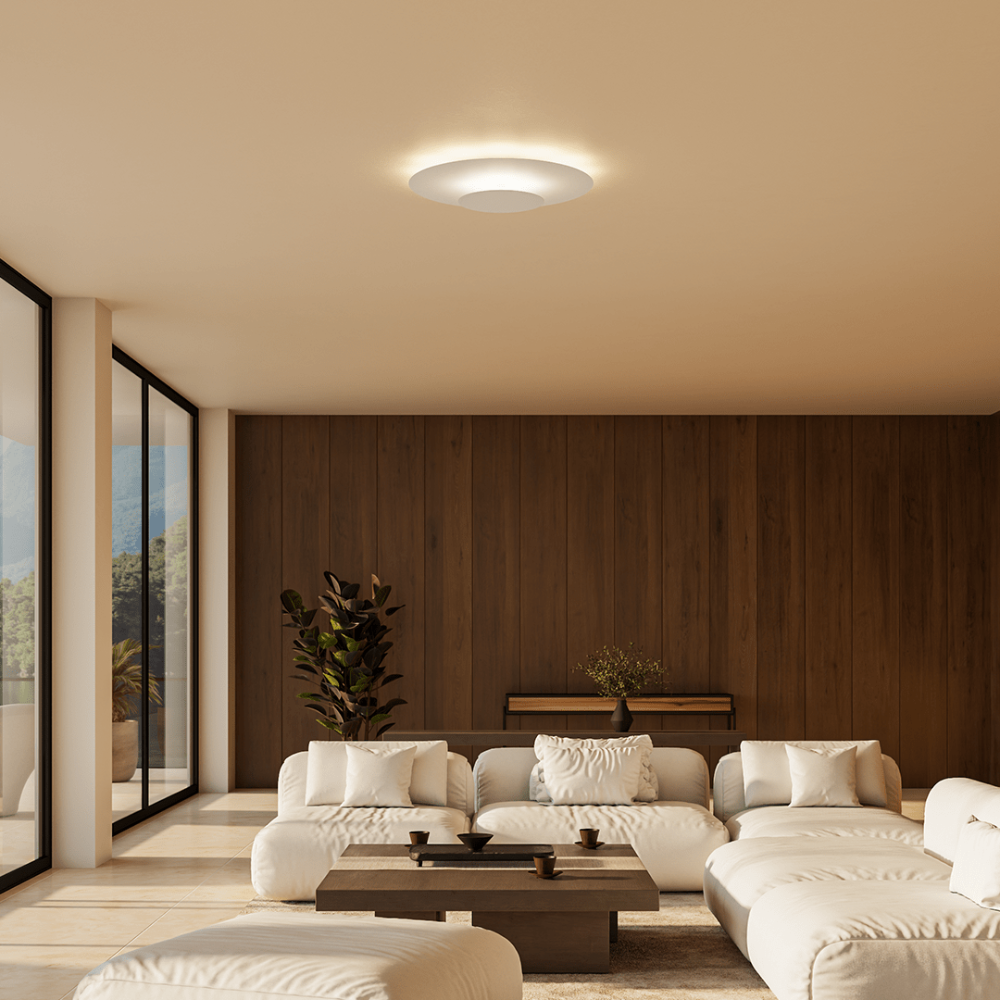 Plafonieră LED rotundă modernă — Design subțire cu intensitate reglabilă