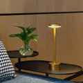 Modern Aluminum LED Table Lamp — Wireless & Dimmable
