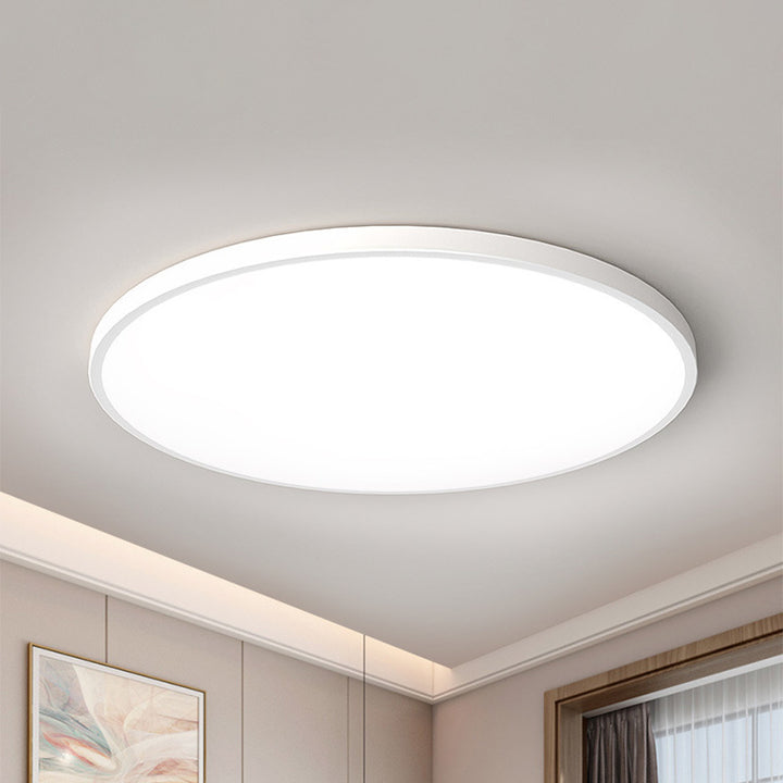 Ronde platte LED-plafondlamp — modern acryl diffuspaneel