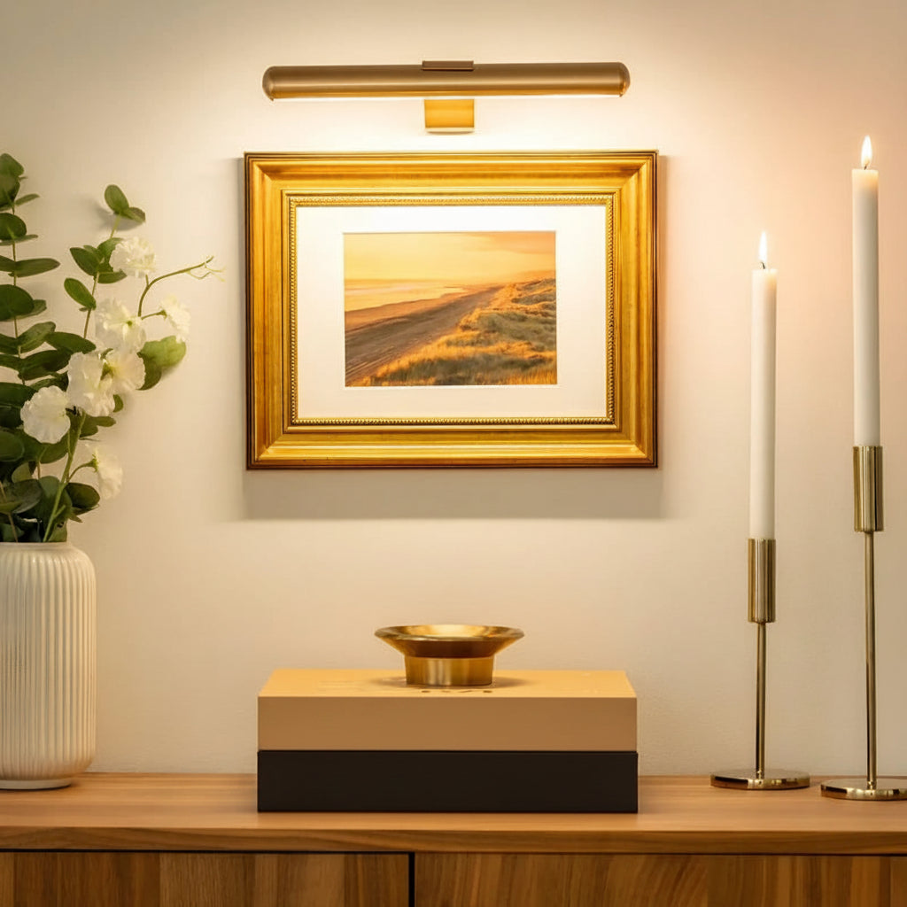 Kabellose Wandleuchte mit dekorativem Motiv — 3 Lichtfarben, dimmbar