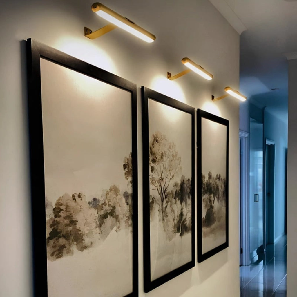 Kabellose Wandleuchte mit dekorativem Motiv — 3 Lichtfarben, dimmbar