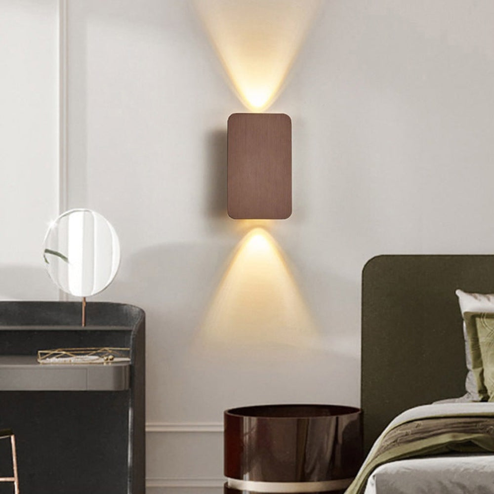 Lampă de perete dreptunghiulară modernă, cu intensitate reglabilă – Lampă de interior elegantă