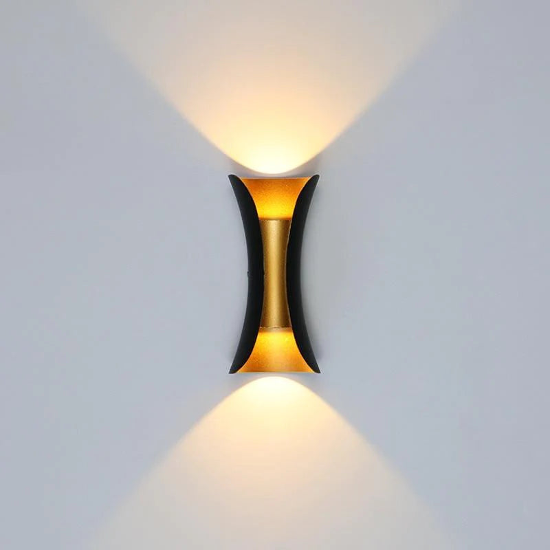 Lampă de perete LED modernă pentru exterior — design durabil din aluminiu