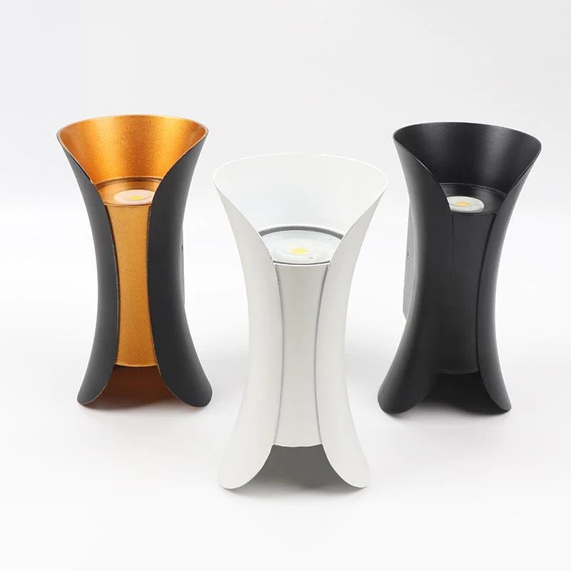 Lampă de perete LED modernă pentru exterior — design durabil din aluminiu