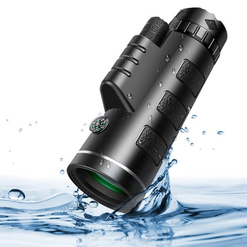 500x Magnification Compact Monocular Telescope — Portable, Wide Visual Angle