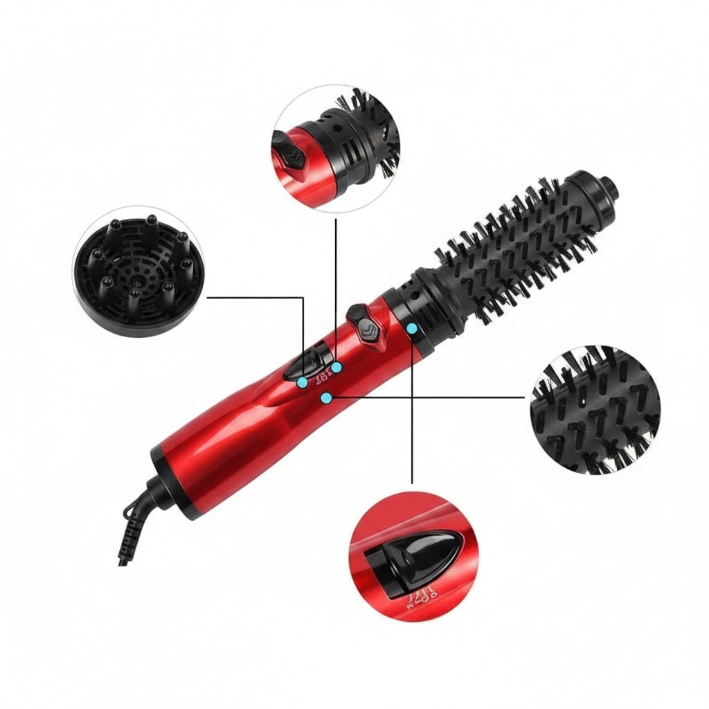Multi-Function Hair Dryer Brush — Handheld Blow Dry & Smoothing Tool