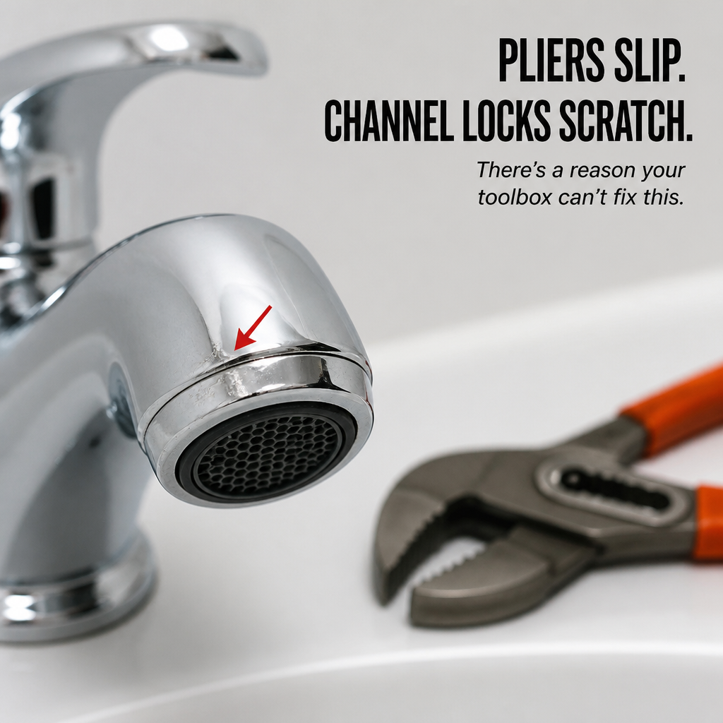 ProGrip Universal Wrench — Free a Stuck Aerator in Under 30 Seconds Without Scratches - Esilora