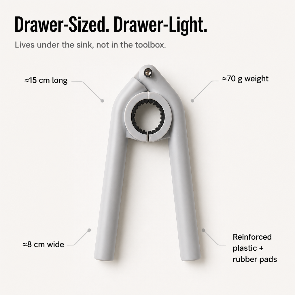 ProGrip Universal Wrench — Free a Stuck Aerator in Under 30 Seconds Without Scratches - Esilora