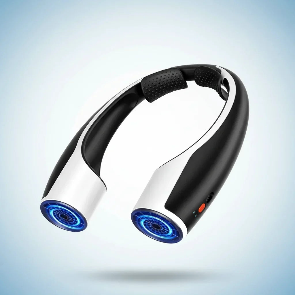 Portable Neck Fan — Lightweight, Rechargeable, Hands-Free