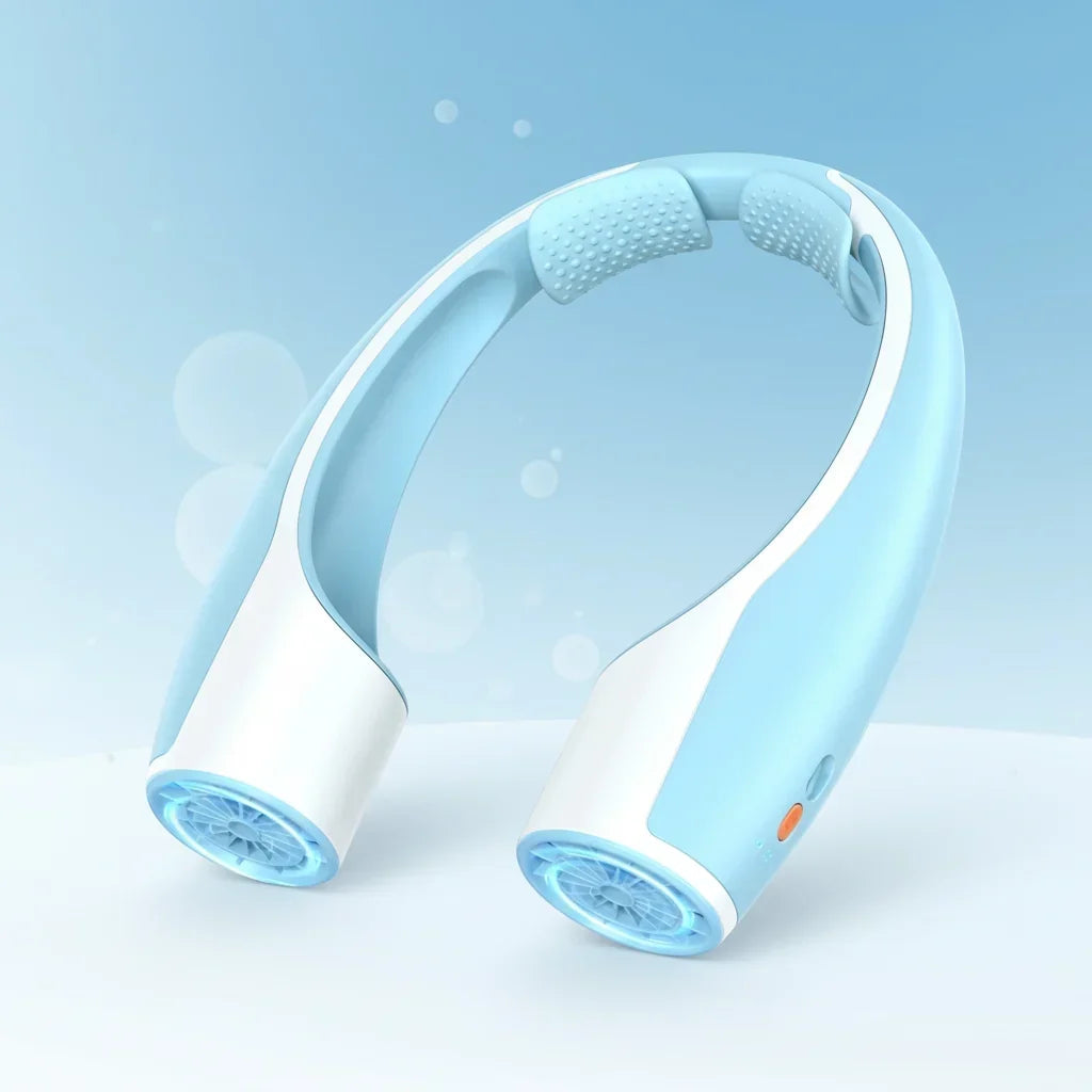 Portable Neck Fan — Lightweight, Rechargeable, Hands-Free