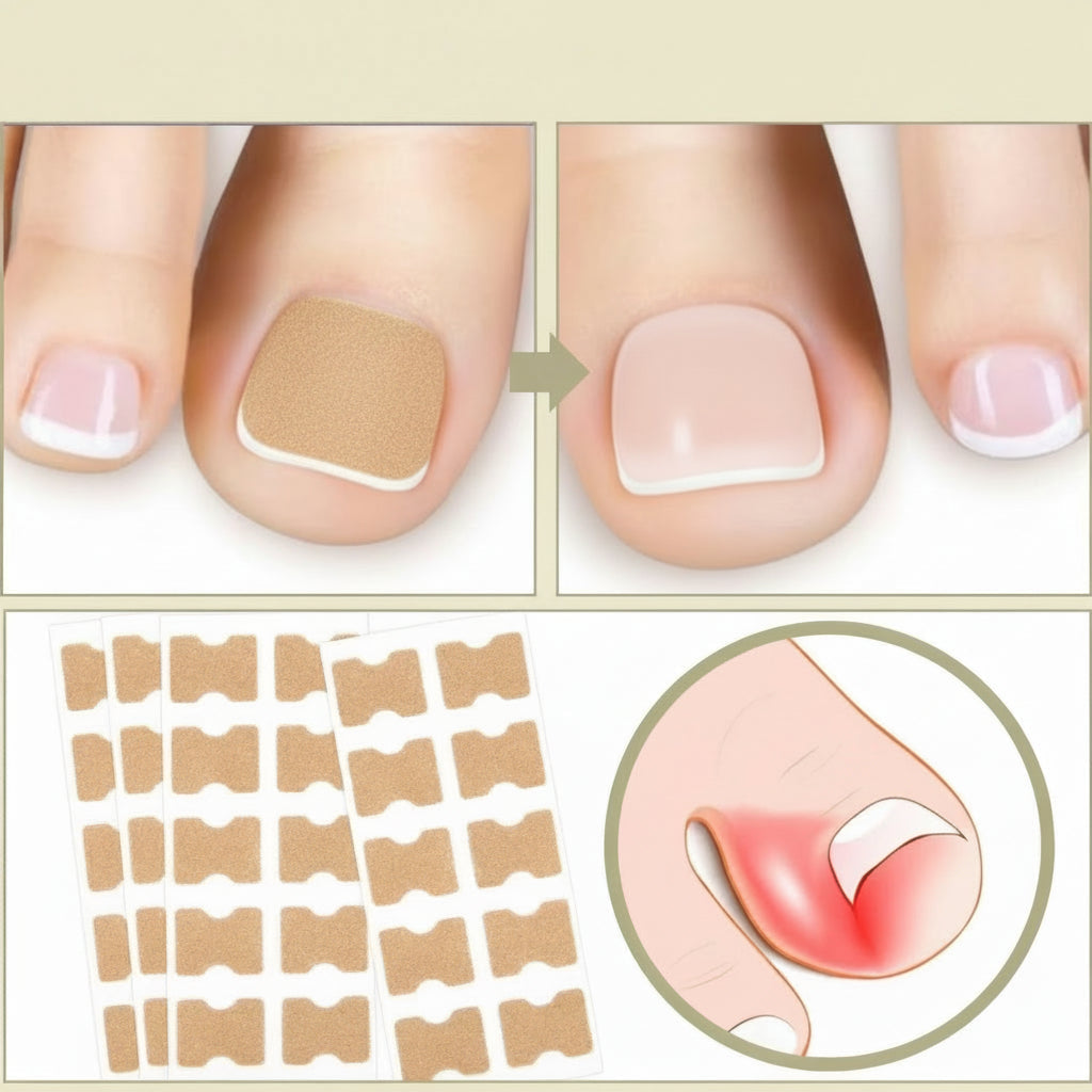 Self-Adhesive Nail Repair Patch — Continuous Tension Alignment