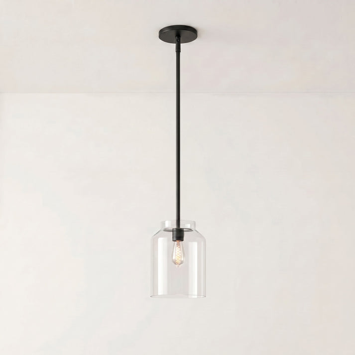 Hanton Nordic – kovové závěsné svítidlo Morandi – minimalistické svítidlo v nordickém stylu | Esilora