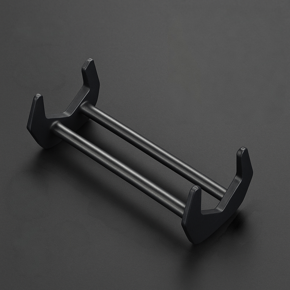 Llave para tuercas de lavabo con mango largo - Cabezal giratorio, eje extendido y agarre antideslizante