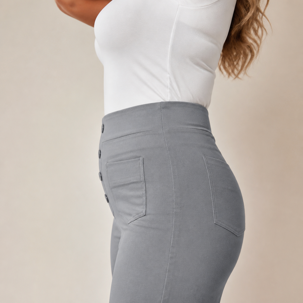 StridaStretch – Pantalon extensible taille haute qui lisse le ventre - Esilora
