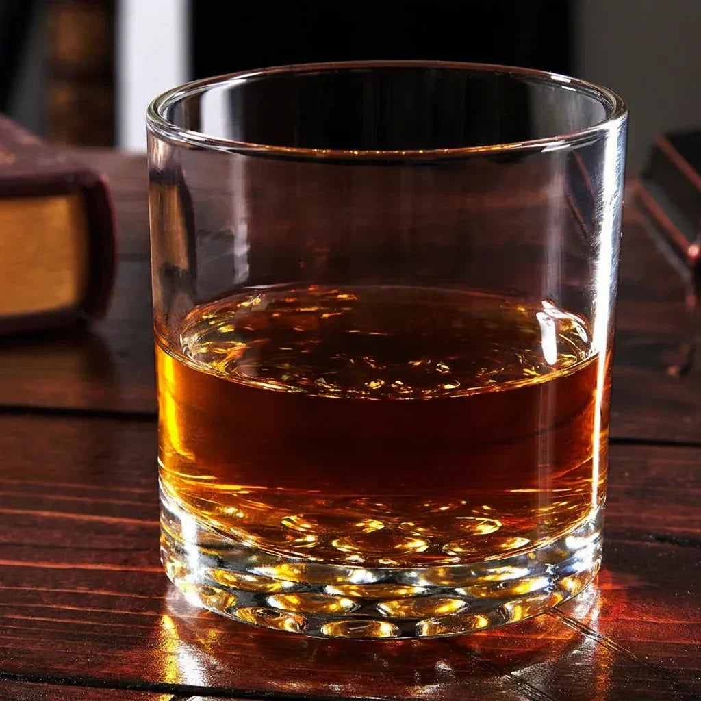 Decanter da whisky Oktoberfest inciso — decorazione dettagliata della superficie