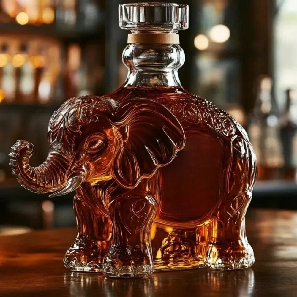 Decanter originale da bar Oktoberfest — accessorio da portata per whisky