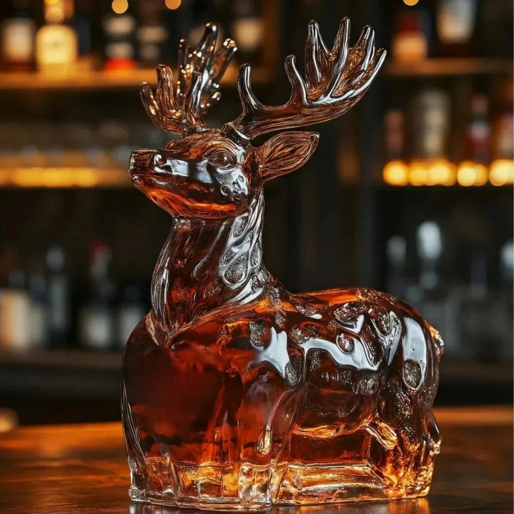 Decanter originale da bar Oktoberfest — accessorio da portata per whisky