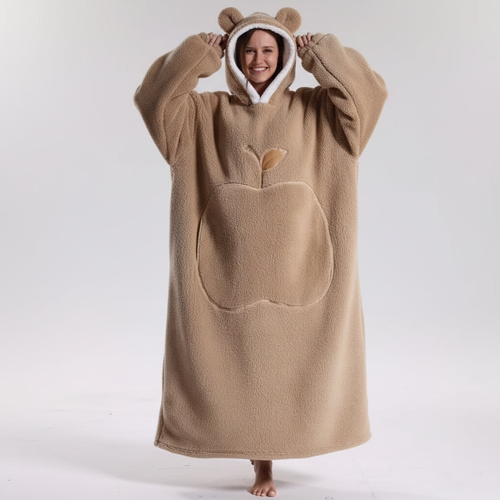 Oversized Deckenhoodie Warm Winter - Image 6