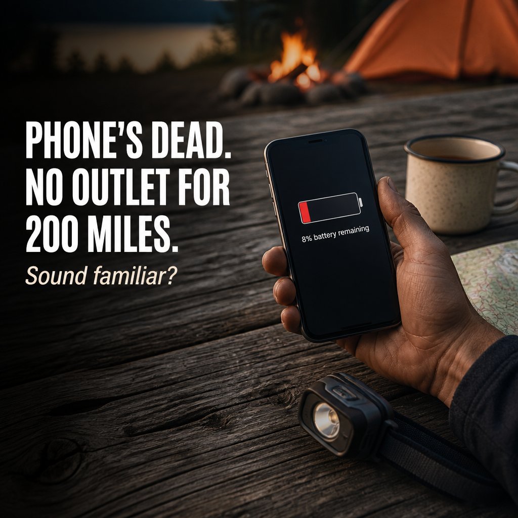 SolaraFlex — Clip On Your Pack, Top Off Power Banks While You Hike - Esilora