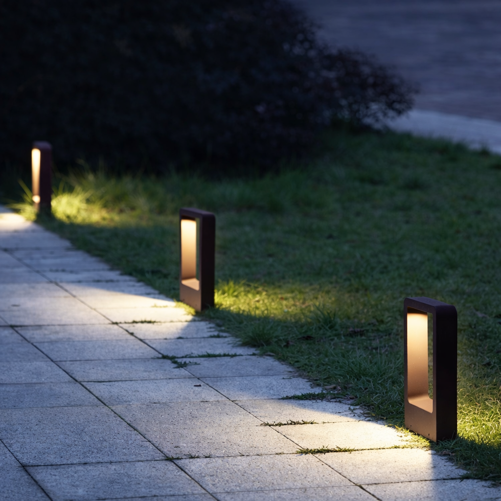 Nowoczesna lampa ścieżkowa LED — trwała, współczesna konstrukcja