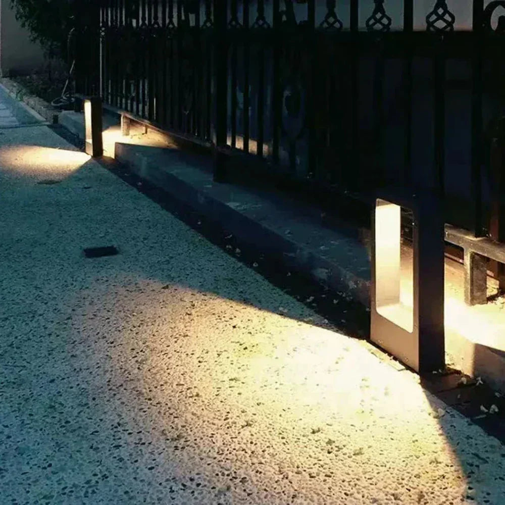 Nowoczesna lampa ścieżkowa LED — trwała, współczesna konstrukcja